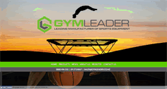 Desktop Screenshot of gymleader.co.nz
